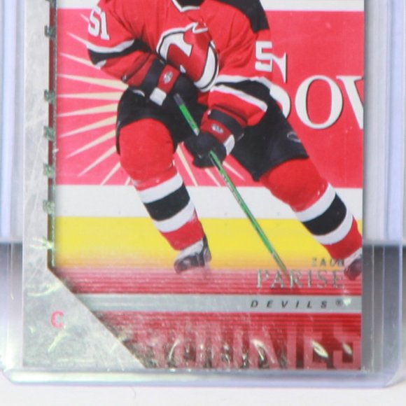 Zach Parise Upper Deck Young Guns Rookie Card 2005/06 Card #206 NJ Devils - Picture 4 of 4